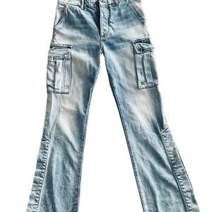 AMIRI: Men's M65 Cargo Flare Jeans - Size 29